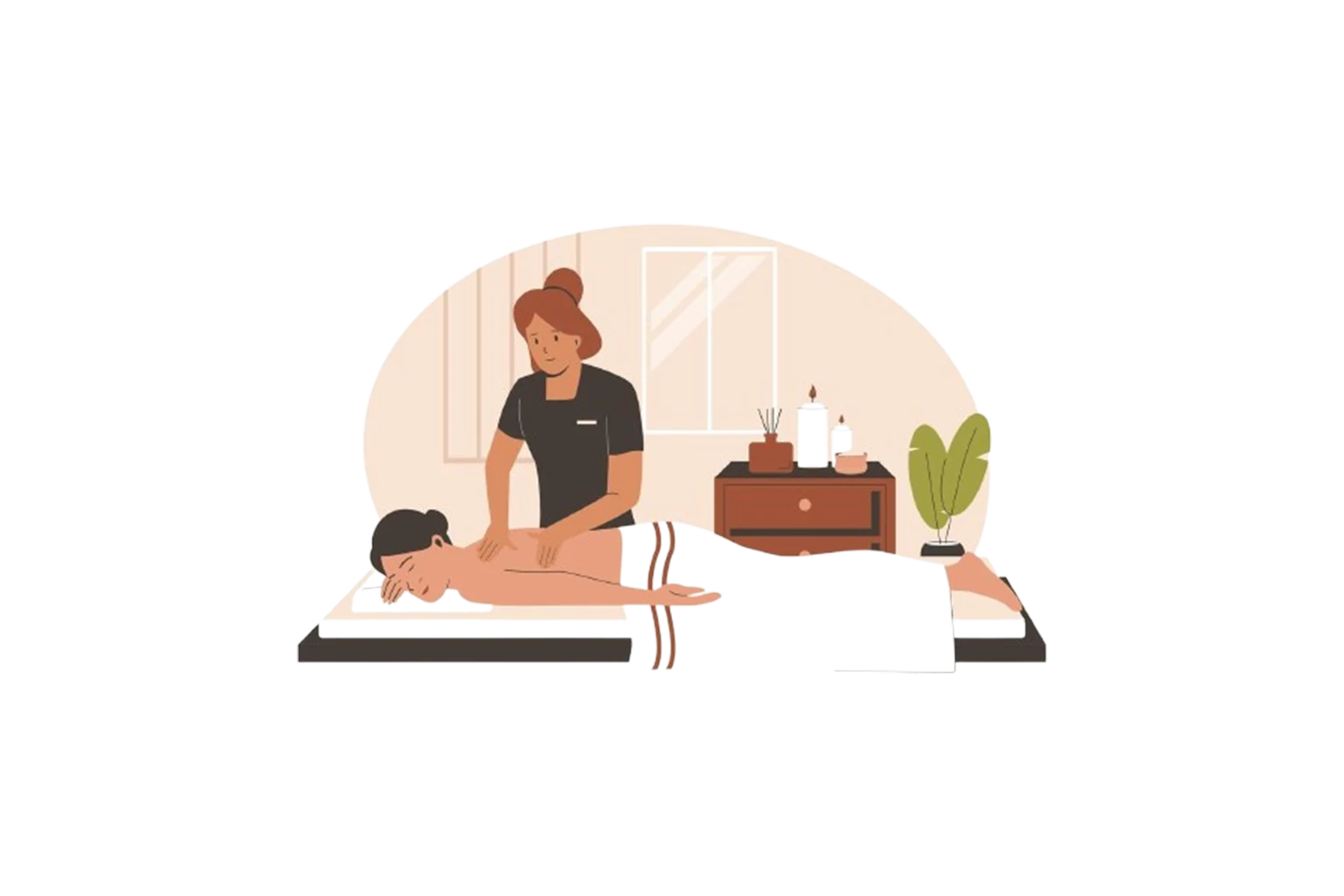 Relaxing aromatherapy massage treatment in Bali