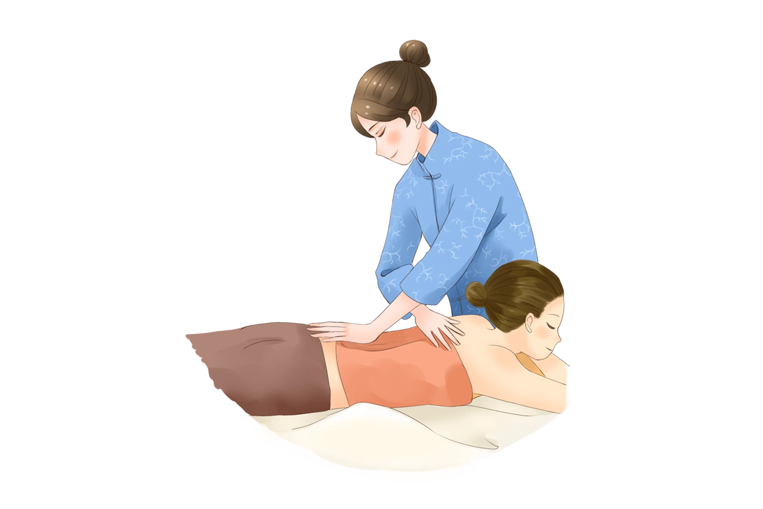 Premium body scrub and massage treatment at Bali wellness spa