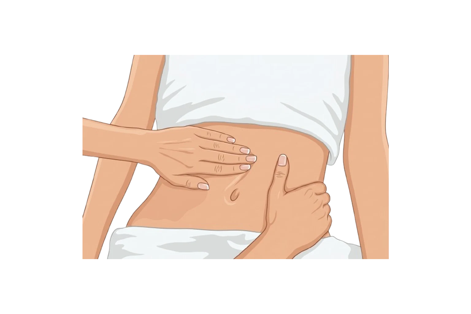 Manual lymphatic drainage massage treatment in Bali